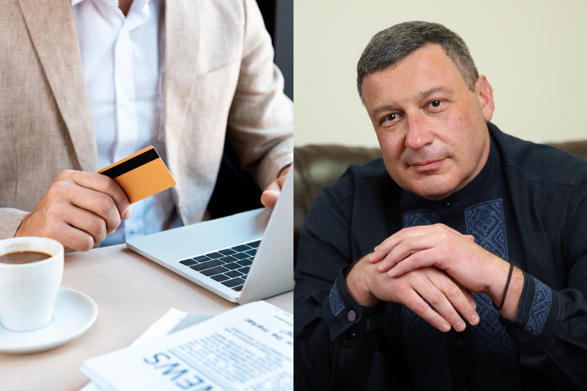 Чоловік з кредитною карткою, Сергій Мамедов, колаж