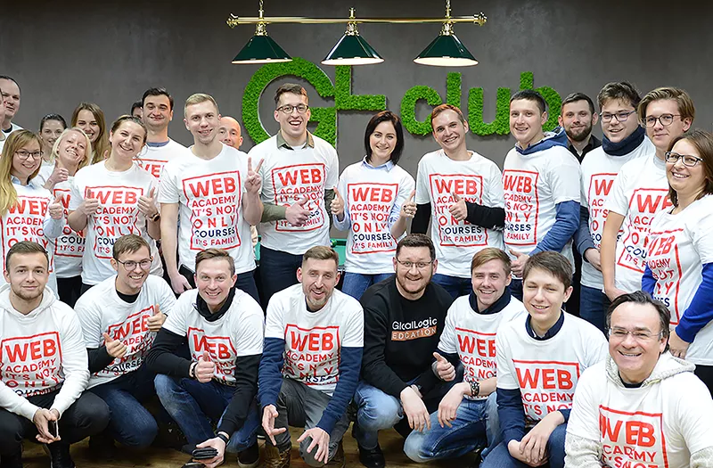 Зустріч студентів Web Academy з ІТ-компанією GlobalLogic. Фото: Web Academy