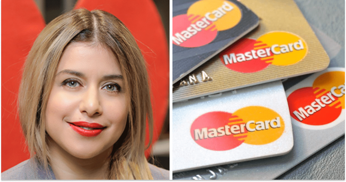 Інга Андреєва, Mastercard, колаж